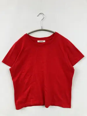 OHESHIO/Tシャツ/カットソー/トップス/レッド