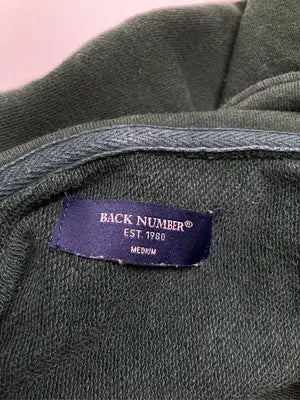 BACK NUMBER/バックナンバー/スウェット/トップス/グリーン/MEDIUM