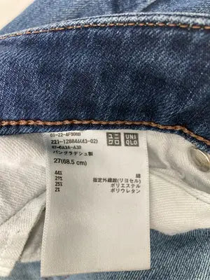 UNIQLO/ユニクロ/デニムパンツ/パンツ/ブルー/27(68.5cm)