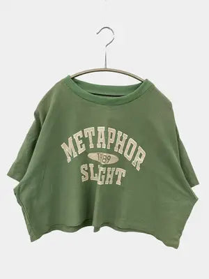 Tシャツ/カットソー/トップス/グリーン/M