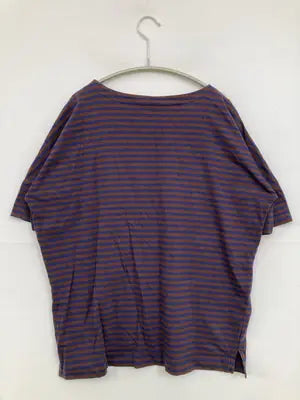 Tシャツ/カットソー/トップス/パープル/M  バスト79～87  身長154～162
