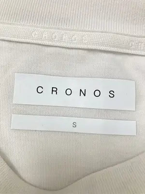 CRONOS/Tシャツ/カットソー/トップス/ホワイト/S