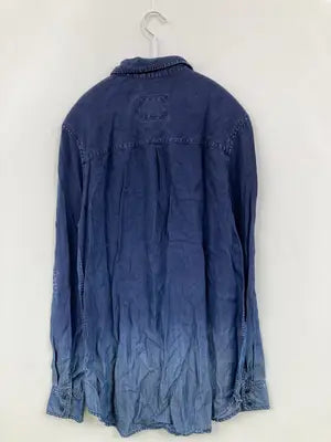 Rails/シャツ/ブラウス/トップス/ネイビー/S