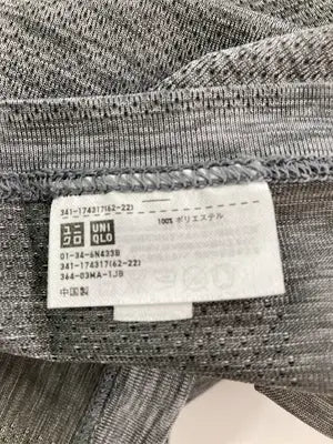 UNIQLO/ユニクロ/ポロシャツ/トップス/グレー/M