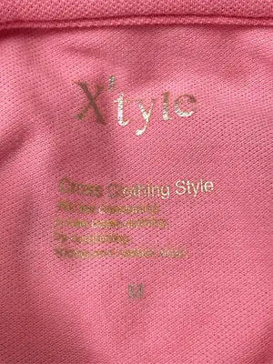 X'tyle/ポロシャツ/トップス/ピンク/M