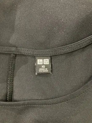 UNIQLO/ユニクロ/ワンピース/ワンピース/ドレス/ブラック/XS