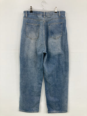 デニムパンツ/パンツ/ブルー/L