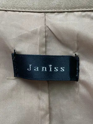 Janiss/ジャニス/トレンチコート/ジャケット/アウター/ベージュ/L