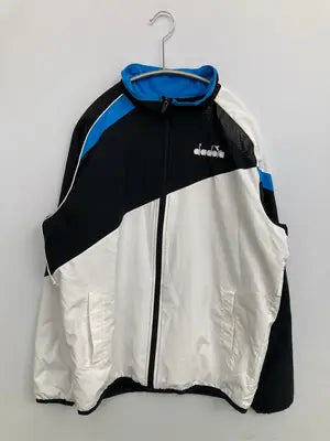 DIADORA/ディアドラ/ジャージ/トラックジャケット/トップス/ホワイト/S