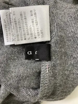 clear/クリア/Tシャツ/カットソー/トップス/グレー/F