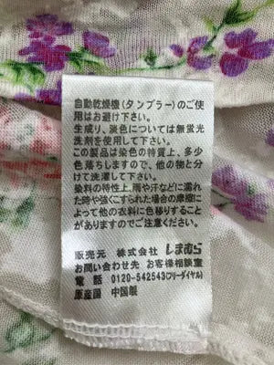 theoria/セオリア/Tシャツ/カットソー/トップス/アイボリー/L