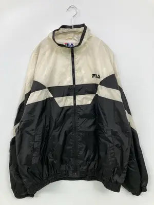 FILA/フィラ/ジャージ/トラックジャケット/トップス/ブラック/XL