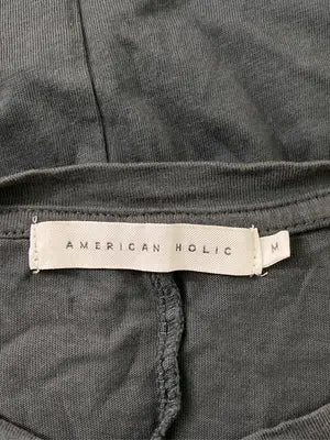 AMERICAN HOLIC/アメリカンホリック/Tシャツ/カットソー/トップス/グレー/M