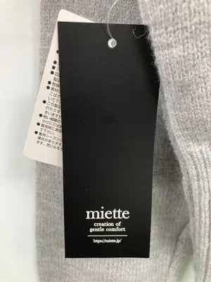 miette/ミエット/ニット/セーター/トップス/グレー/M