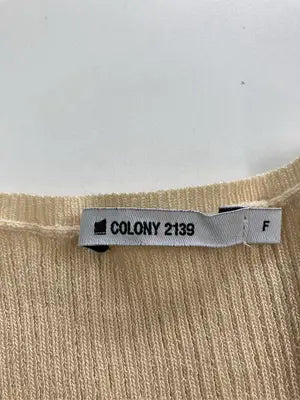 COLONY 2139/コロニートゥーワンスリーナイン/ニット/セーター/トップス/ベージュ/F