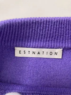 ESTNATION/エストネーション/セットアップ/ジャケット/アウター/パープル/36