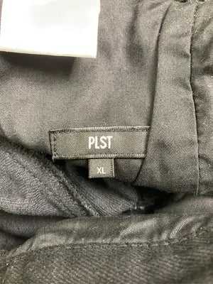 PLST/プラステ/スラックス/パンツ/ブラック/XL