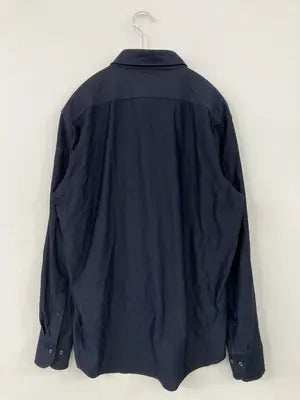 UNIQLO/ユニクロ/シャツ/ブラウス/トップス/ネイビー/L