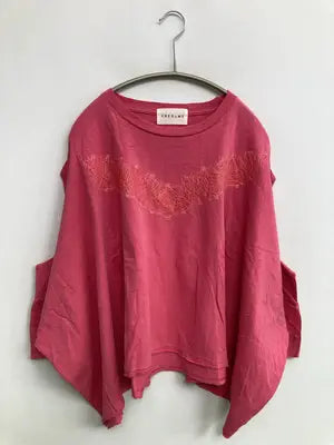 CREOLME/クレオルム/Tシャツ/カットソー/トップス/ピンク/F