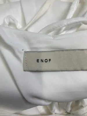 enof/ワンピース/ワンピース/ドレス/ホワイト/M