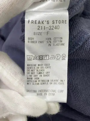 FREAK'S STORE/フリークスストア/スウェット/トップス/ネイビー/F