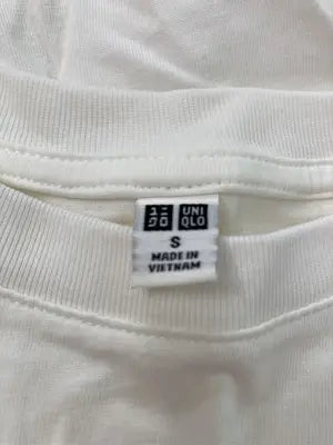 UNIQLO/ユニクロ/Tシャツ/カットソー/トップス/ホワイト/S