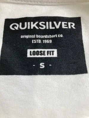 QUIKSILVER/クイックシルバー/Tシャツ/カットソー/トップス/ホワイト/S