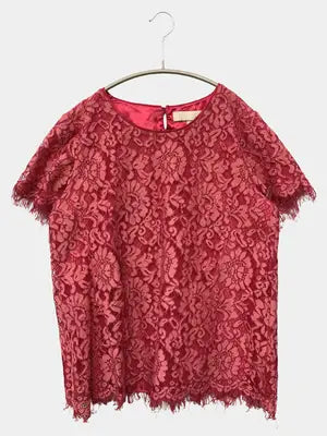 自由区/ジユウク/Tシャツ/カットソー/トップス/レッド/38