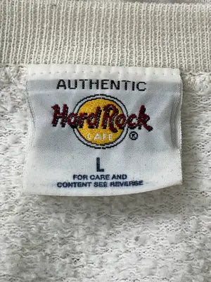 Hard Rock CAFE/ハードロックカフェ/スウェット/トップス/ベージュ/L