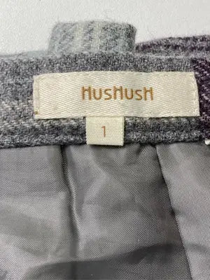 HushusH/ミモレ/半端丈スカート/スカート/グレー/1