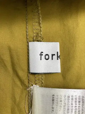 forksy./フォルクシー/ノースリーブ/トップス/ゴールド/M  バスト79～87　身長154～162