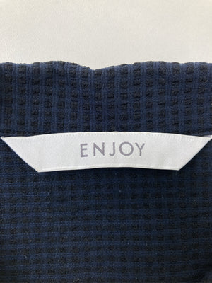 ENJOY/シャツ/ブラウス/トップス/ネイビー/L