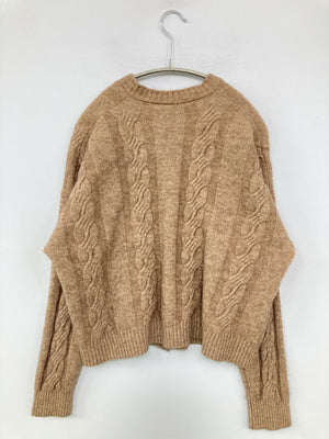 JUNOAH/ジュノア/カーディガン/ボレロ/トップス/ブラウン