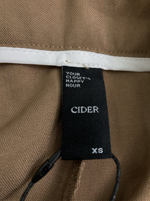 CIDER/サイダー/スラックス/パンツ/ベージュ/XS