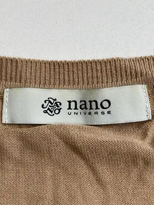 nano UNIVERSE/ナノユニバース/カーディガン/ボレロ/トップス/ブラウン/36