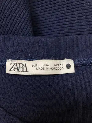 ZARA/ザラ/ワンピース/ワンピース/ドレス/ネイビー/L