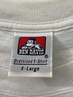 BEN DAVIS/ベンデイビス/Tシャツ/カットソー/トップス/ホワイト/X-Large