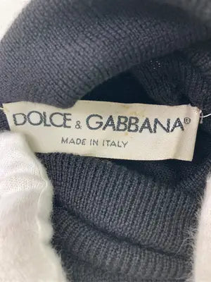 DOLCE &GABBANA/ドルチェアンドガッバーナ/ニット/セーター/トップス/ブラック/40