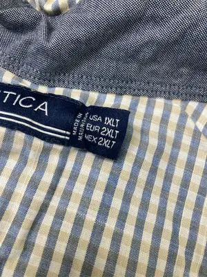 NAUTICA/ノーティカ/シャツ/ブラウス/トップス/ブルー/USA 1XLT EUR 2XLT MEX 2XLT