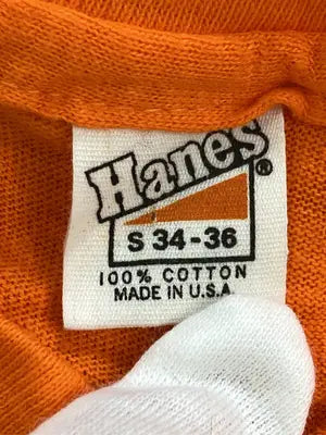 Hanes/ヘインズ/Tシャツ/カットソー/トップス/オレンジ/S
