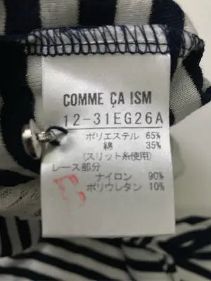 COMME CA ISM/コムサイズム/Tシャツ/カットソー/トップス/ネイビー/L