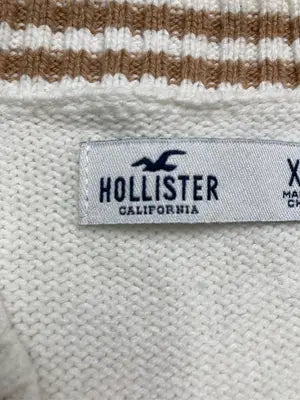 HOLLISTER/ホリスター/ニット/セーター/トップス/ホワイト/XS