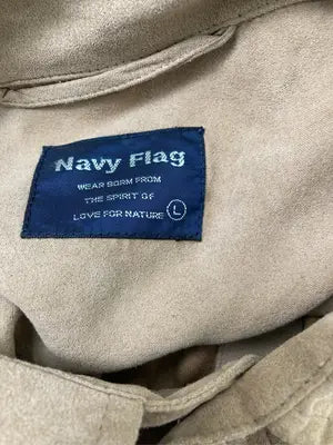 Navy Flag/シャツ/ブラウス/トップス/ブラウン/L