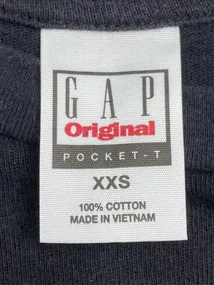 GAP/ギャップ/Tシャツ/カットソー/トップス/ブラック/XXS