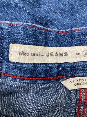 NIKO AND...JEANS/ニコアンドジーンズ/デニムパンツ/パンツ/ブルー/S