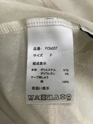 forksy./フォルクシー/Tシャツ/カットソー/トップス/ホワイト/F