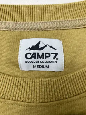 CAMP7/キャンプセブン/スウェット/トップス/イエロー/M