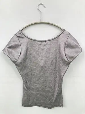 SEDACLE/セダクル/Tシャツ/カットソー/トップス/シルバー/S
