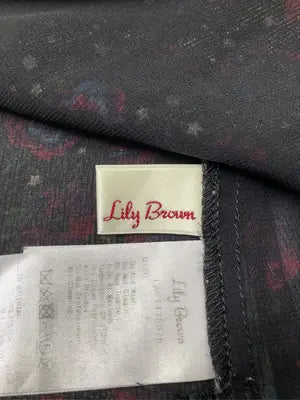 Lily brown/リリーブラウン/シャツ/ブラウス/トップス/ブラック/F
