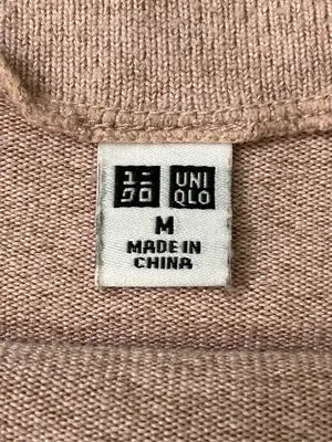 UNIQLO/ユニクロ/ニット/セーター/トップス/ピンク/M